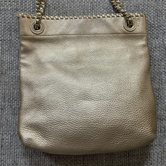 Tory Burch Gold Marion Swingpack Book Bag - Picture 10 of 16